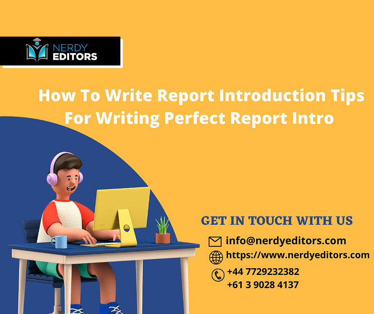 Tips for Writing Report Introduction